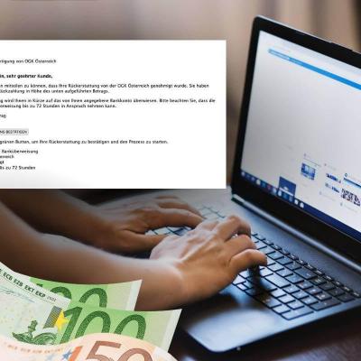Rückerstattung von 1.265 Euro - Achtung vor neuen ÖGK-Nachrichten Rückerstattung von 1.265 Euro - Achtung vor neuen ÖGK-Nachrichten