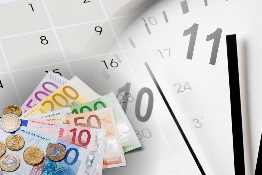 Euro Kalender Geld Termine