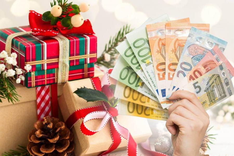 Euro Geld Weihnachten